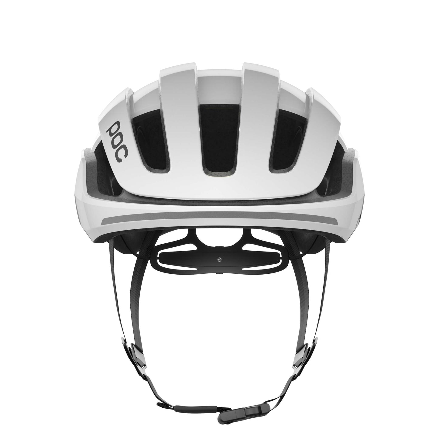 POC – Omne Air MIPS – White/Orange cycling helmet