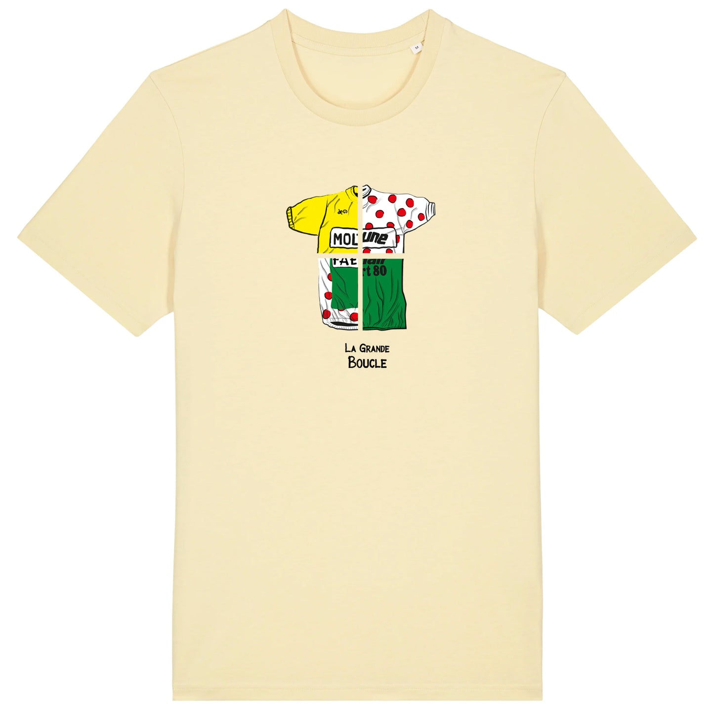 Mont Ventoux - T-shirt - Yellow