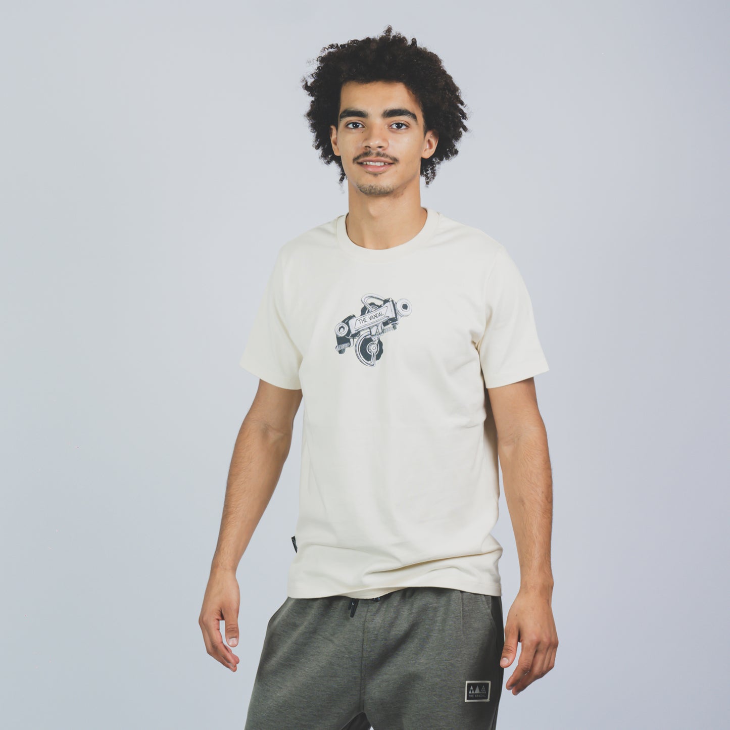 Derealeur - T-shirt - Vintage White