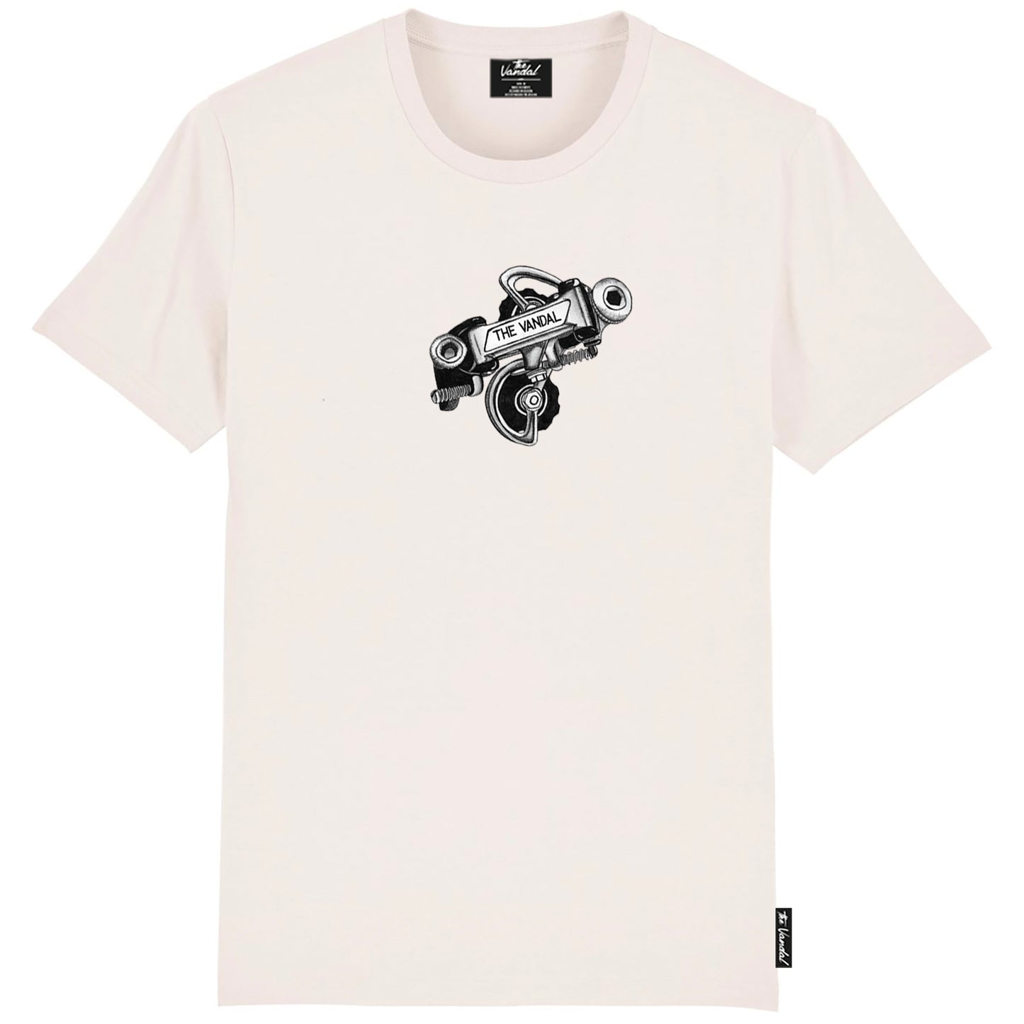 Derealeur - T-shirt - Vintage White