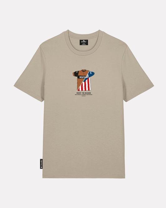 Eddy vs Roger - T-Shirt - Gray