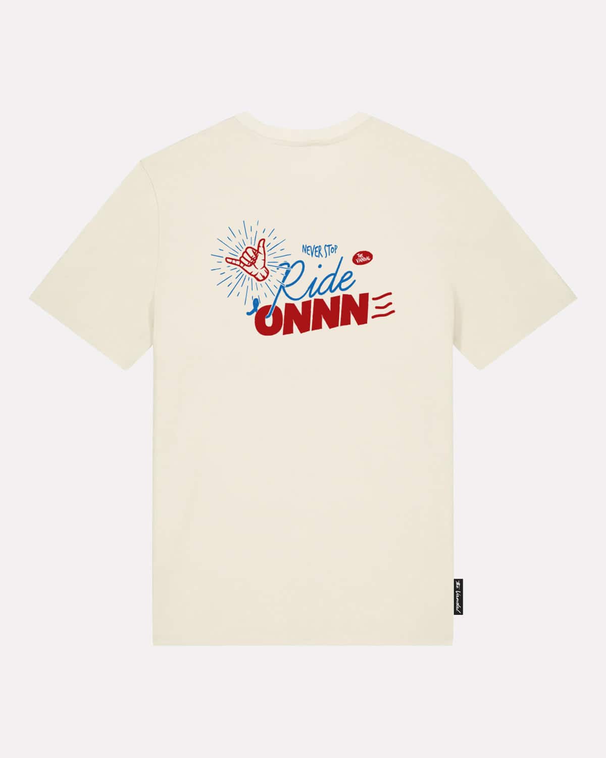 Ride Onn – T-shirt – Vintage White