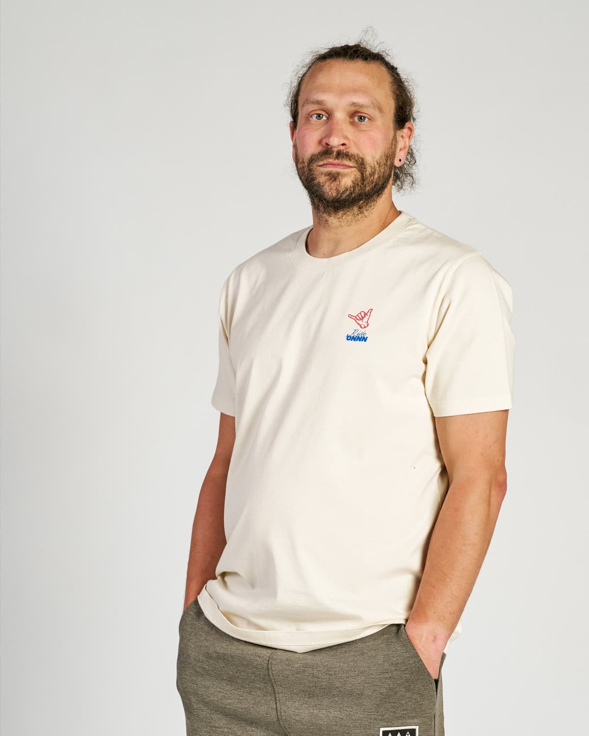 Ride Onn – T-shirt – Vintage White
