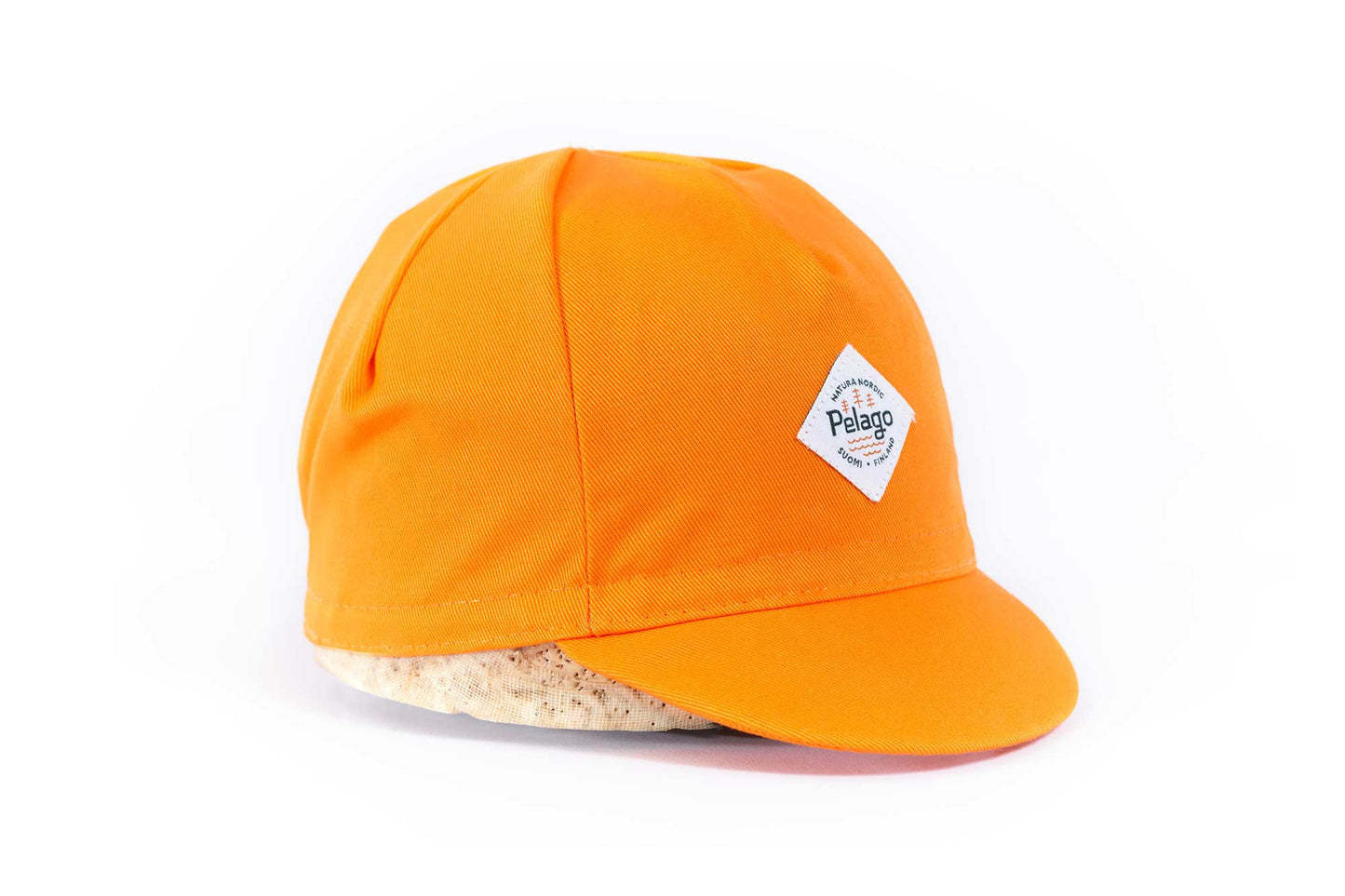 Cycling cap – Orange