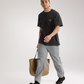 Arc'teryx – Kragg Cotton Logo SS – T-shirt – 24K Black