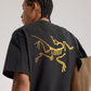 Arc'teryx – Kragg Cotton Logo SS – T-shirt – 24K Black