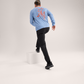Arc'teryx Long Sleeve T-Shirt - Arc'multi Bird Logo - Stone Wash
