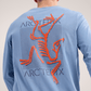 Arc'teryx Long Sleeve T-Shirt - Arc'multi Bird Logo - Stone Wash