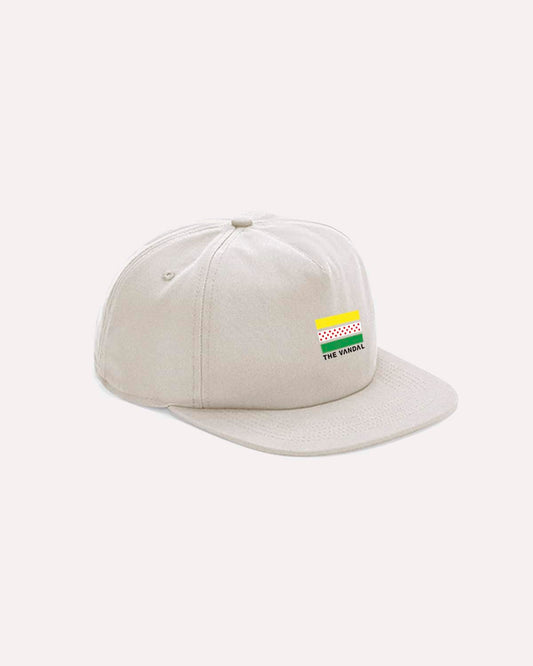 Keps – Stripes Cap Beige – The Vandal
