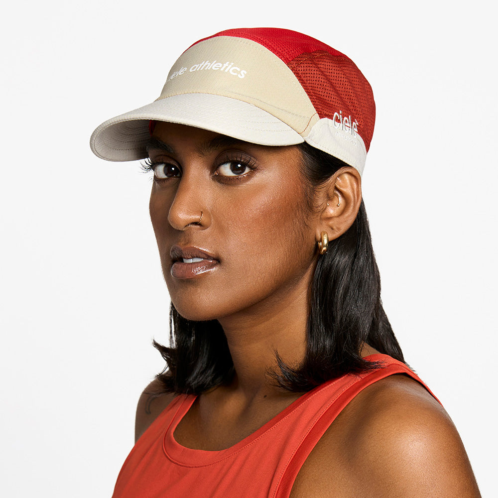 Ciele Cap - FSTCap SC - Field - Iconic SL - Safari/Red