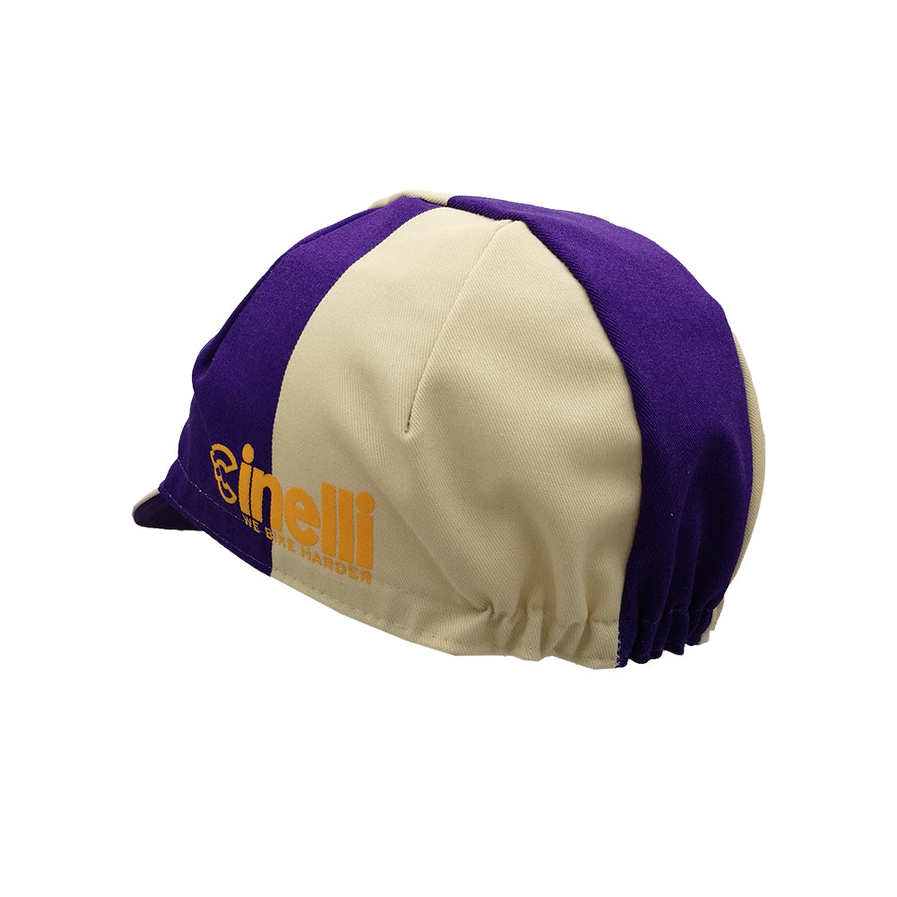Cycling Cap - We Bike Harder - Purple