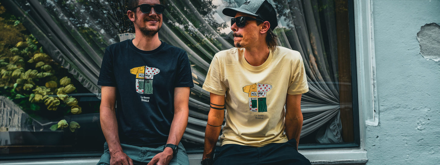 Mont Ventoux - T-shirt - Yellow