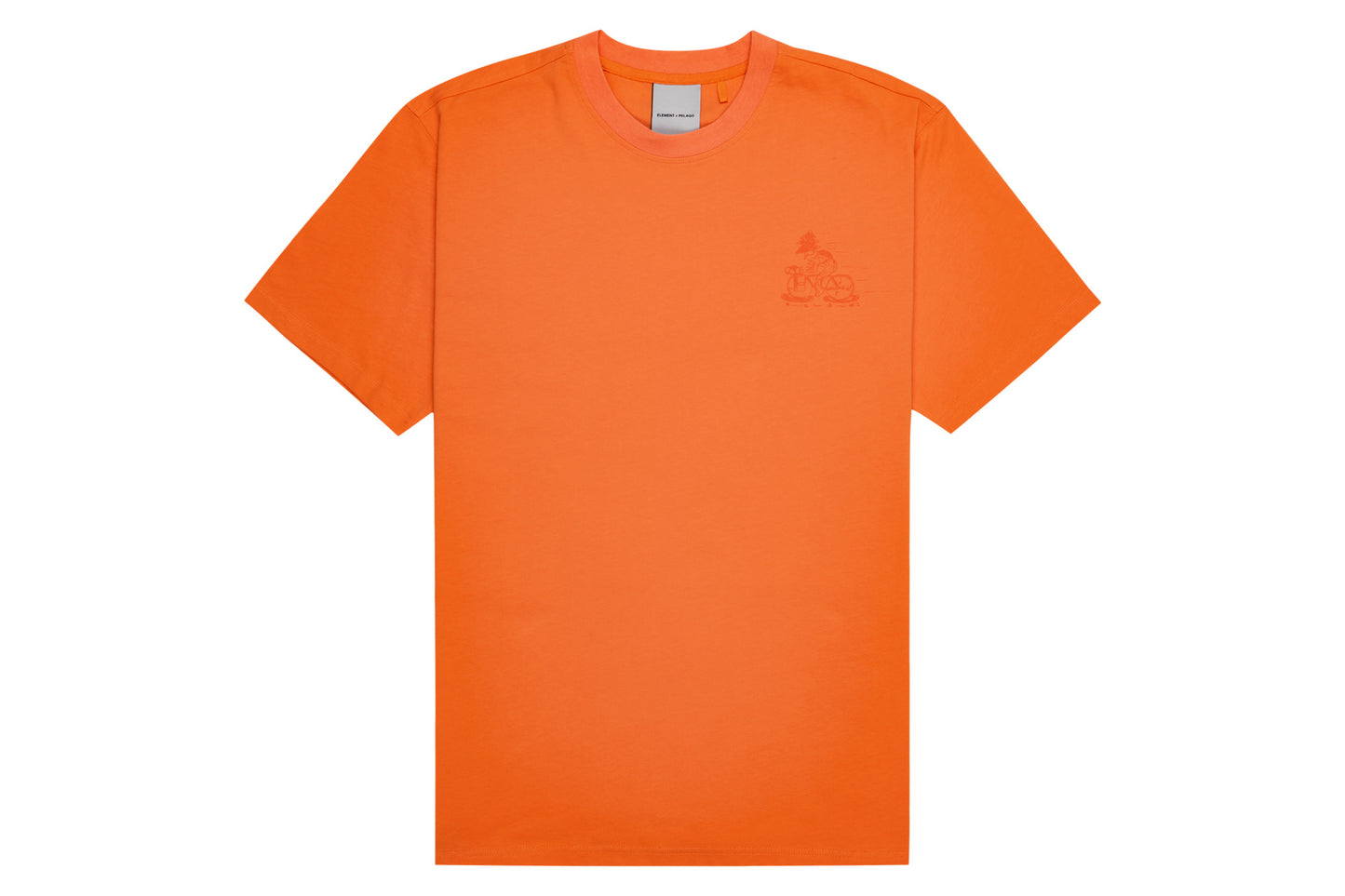 Pelago T-Shirt - Orange - Element Skateboards Co-lab