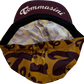 Tommasini – Cykelkeps – Mönstrad – Vinröd/Senap