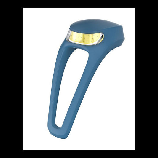 Knog Frog – Cykellyse – USB-laddning – fram – blå