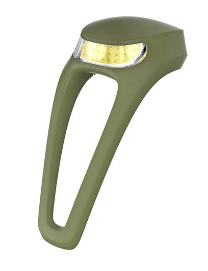 Knog Frog – Bicycle light – USB charging – front – green