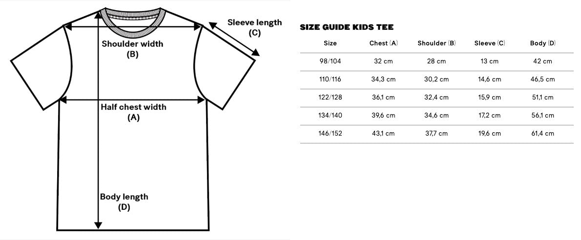 Willow Kids Tee – White