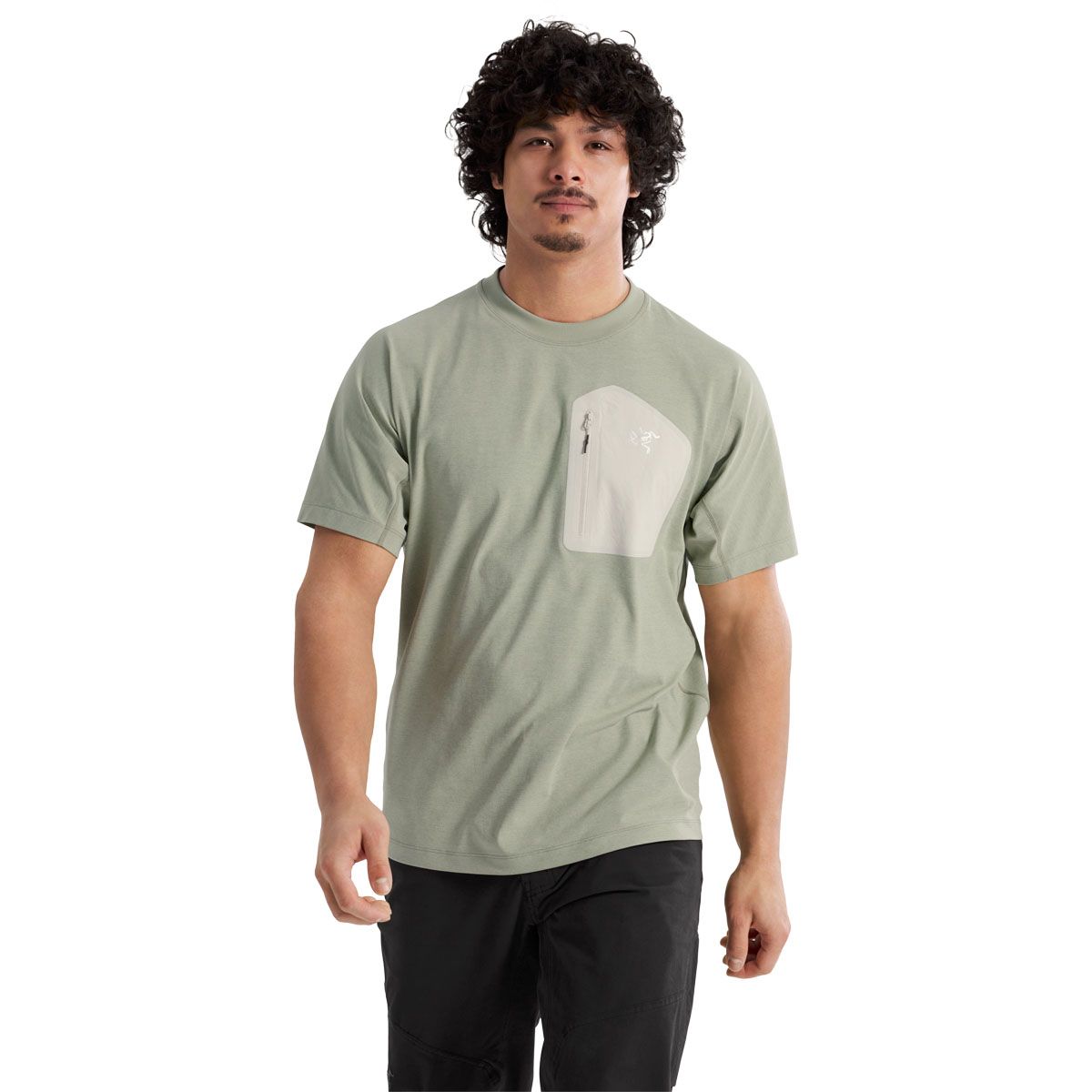 Arc'teryx – T-shirt – Konseal Pocket Shirt SS – Habitat / Sea Salt