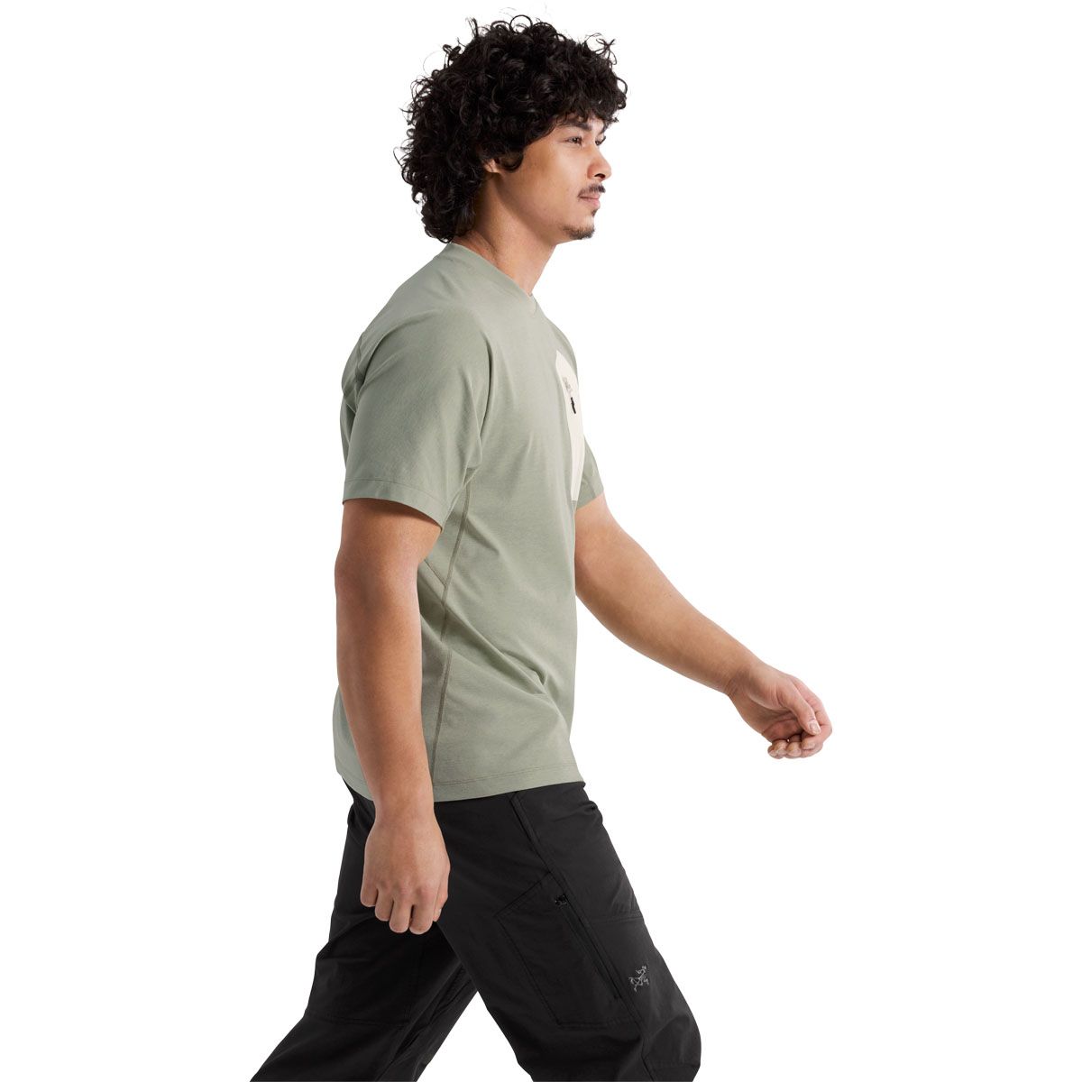 Arc'teryx – T-shirt – Konseal Pocket Shirt SS – Habitat / Sea Salt