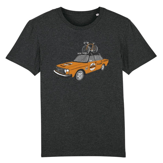 Molteni Team Car – T-shirt – Mörkgrå