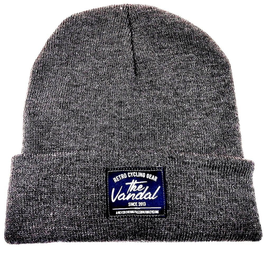 Beanie – Retro Cycling Gear Beanie – Grey Heather