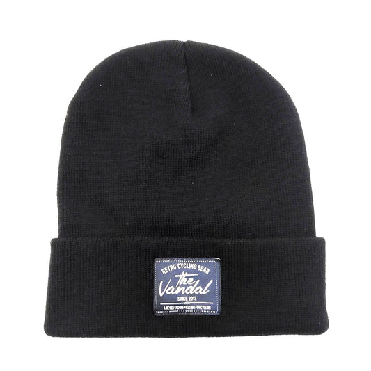 Mössa – Retro Cycling Gear Beanie – Svart