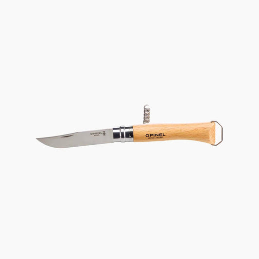 Opinel no 10 – Fällkniv med korksruv