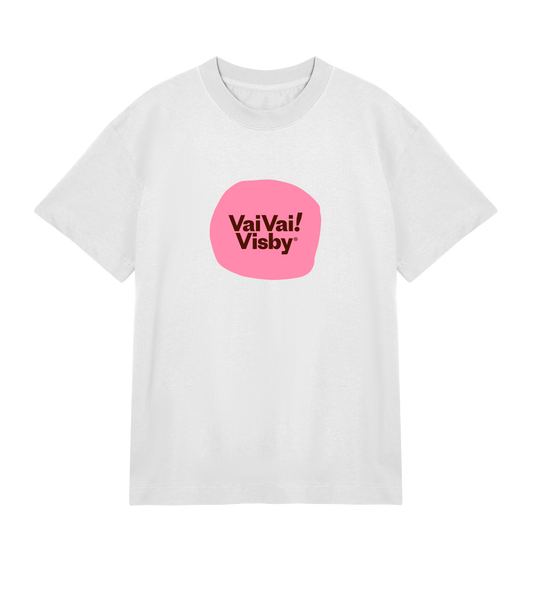 Boxy Tee Pink Patch