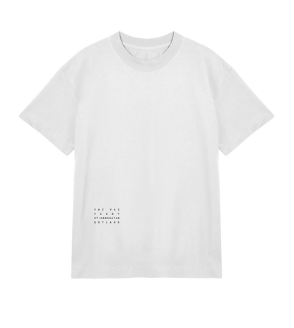 Willow got your back – boxy tee – off white