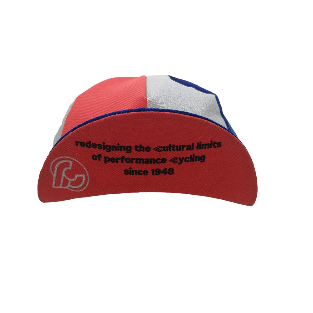 Cinelli - Cycling Cap - Oval Red &amp; Blue