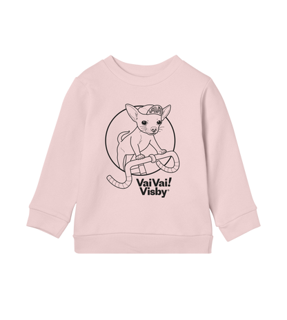 Willow the Chihuahua – Rosa collegetröja för barn – In-store