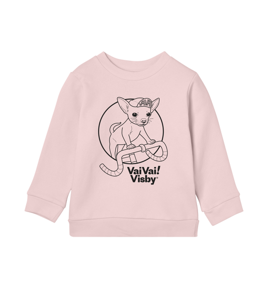 Willow the Chihuahua – Pink sweatshirt for kids