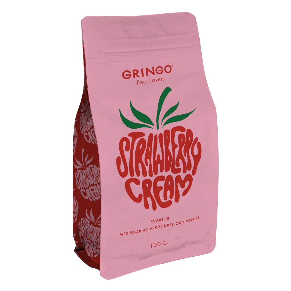 Gringo Nordic – Tea Loose Strawberry Cream 100g