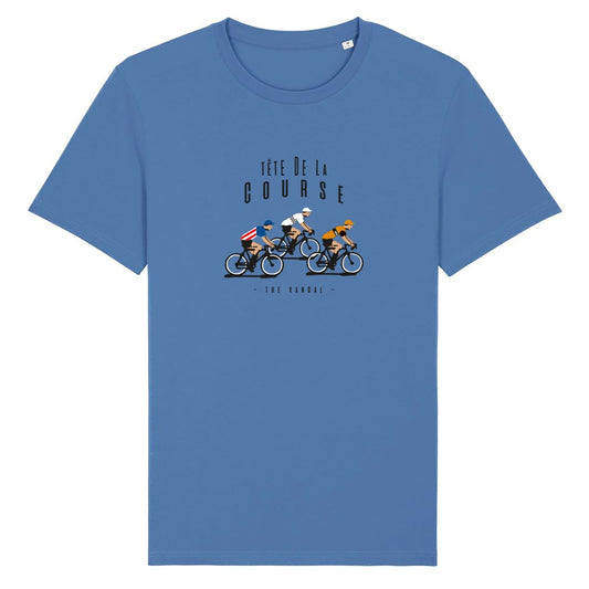 Tête de la course – T-shirt – Blue