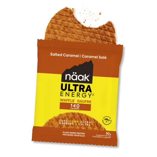Näak Ultra Energy Waffles - Energy bar - Caramel flavor