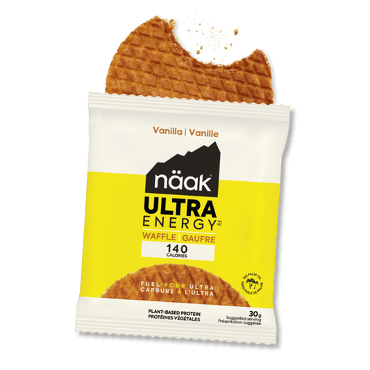 Näak Ultra Energy Waffles - Energibar – Vaniljsmak