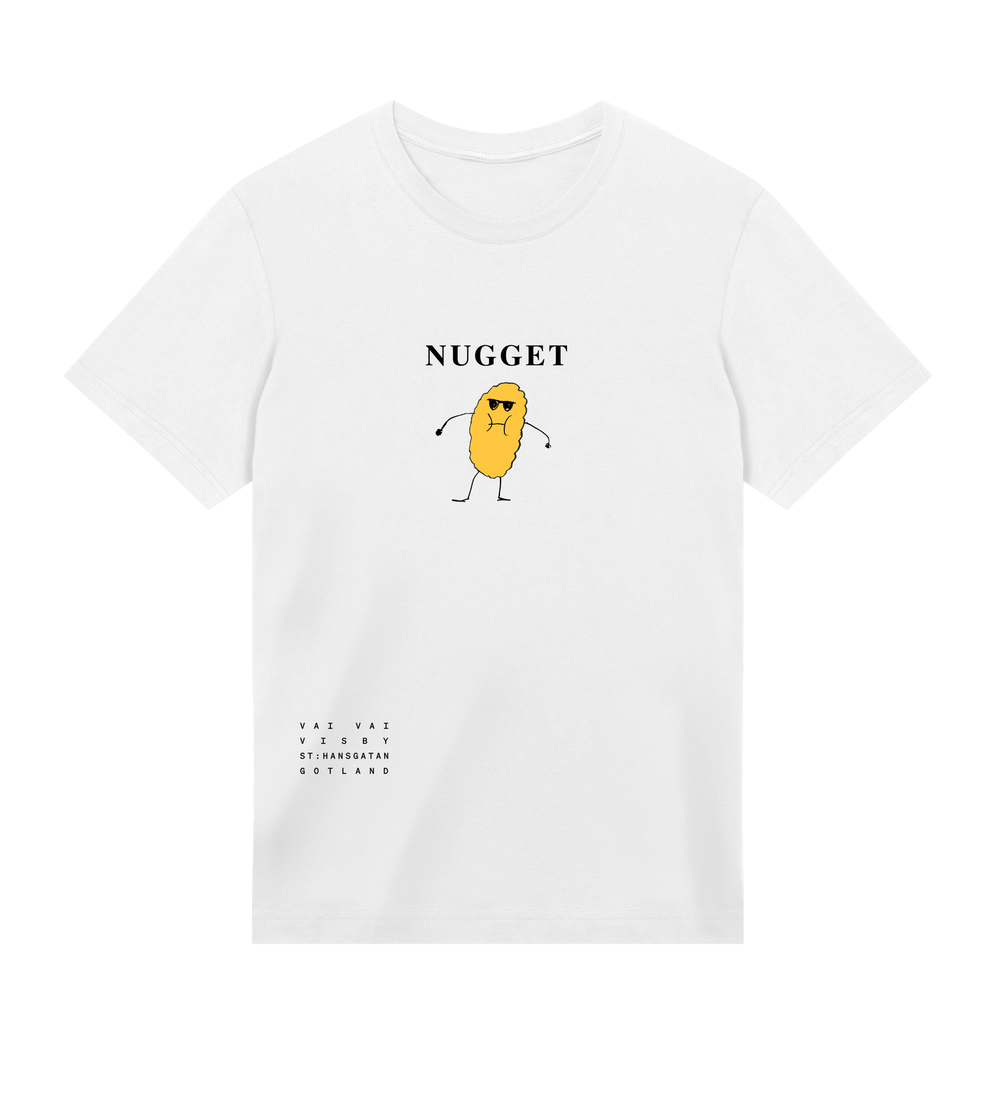 Mr Nugget – White T-shirt