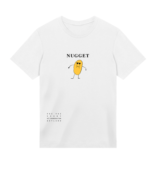 Mr Nugget – Vit T-shirt