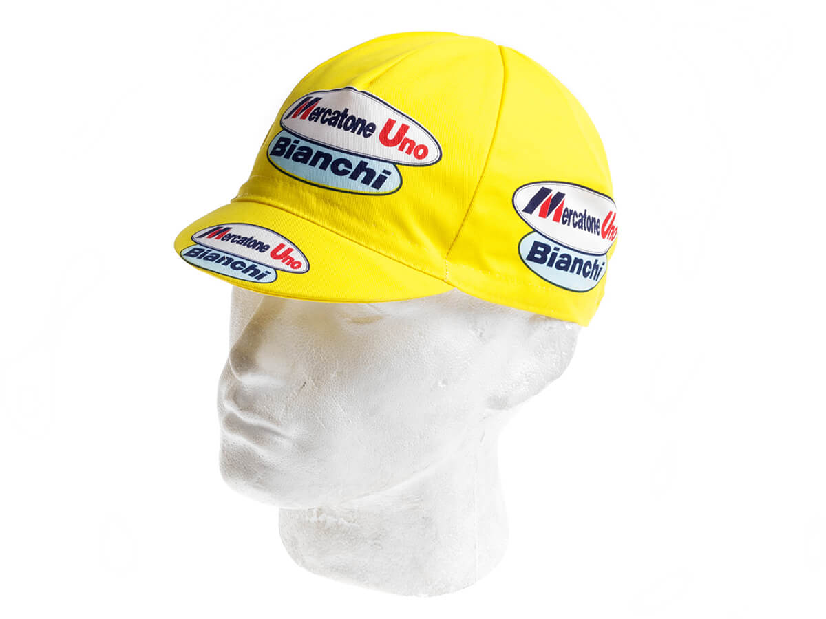 Cycling cap – Mercatorne Uno Bianchi