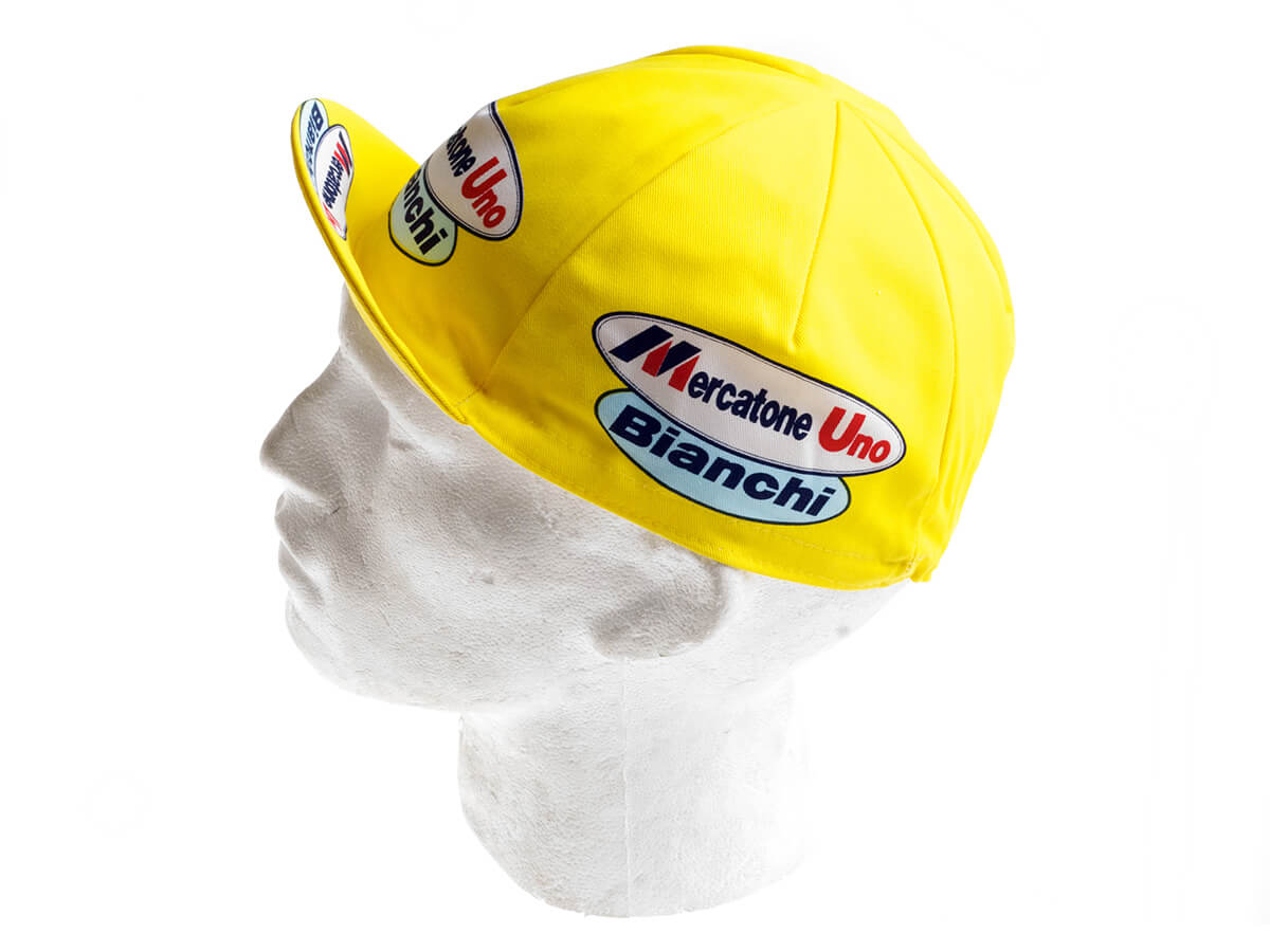 Cycling cap – Mercatorne Uno Bianchi