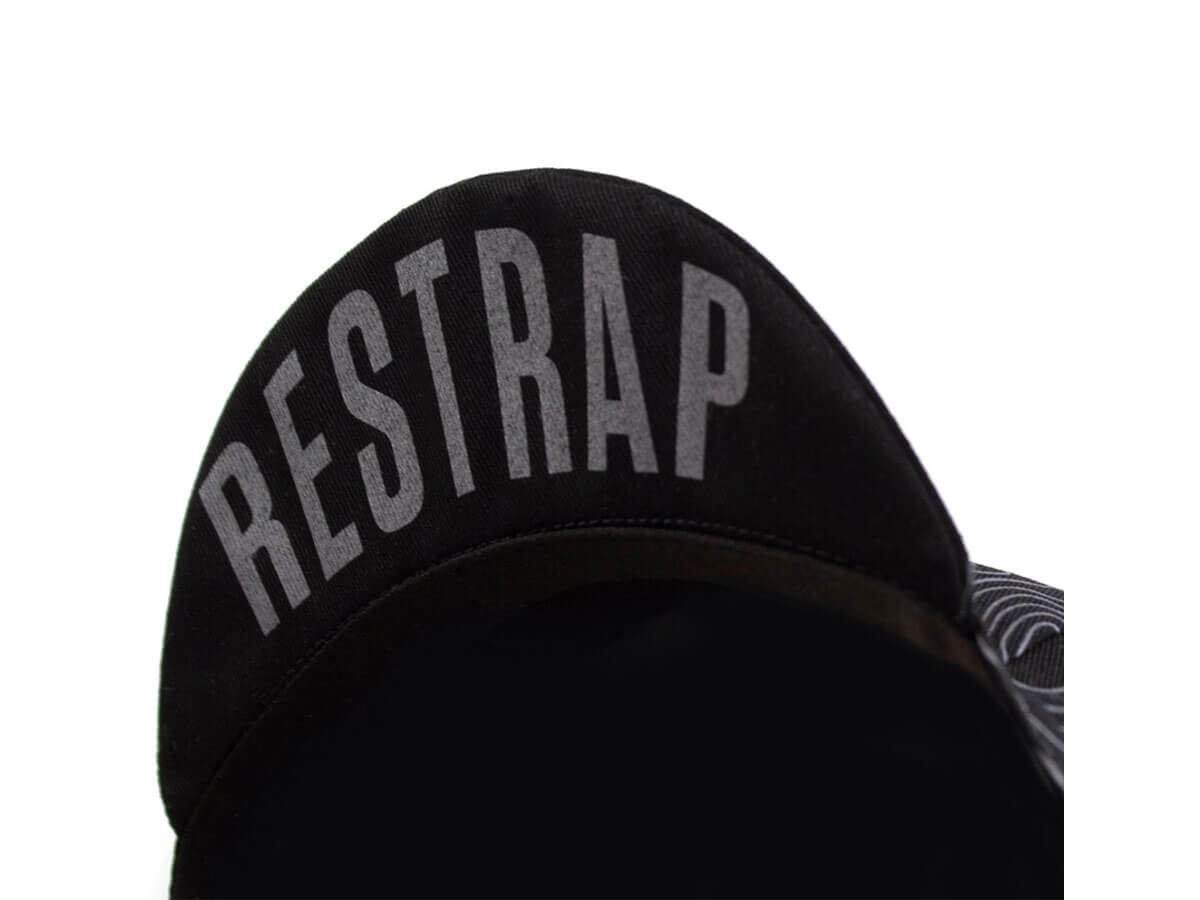 Cycling Cap – Yorkshire Contours – Black