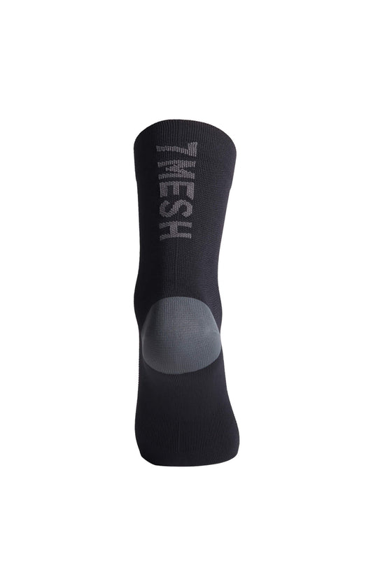 7mesh – Cycling Socks – Word Sock, Black