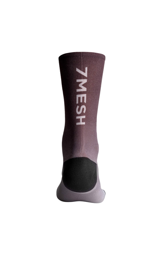 7mesh - Cycling Socks - Fading Light Sock - Granite