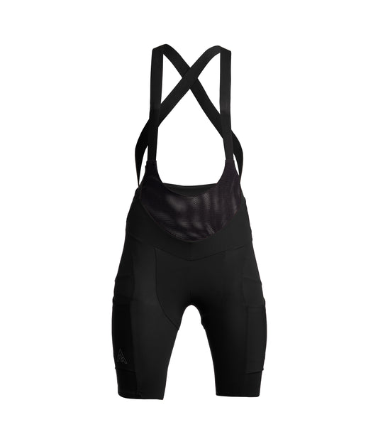 7mesh - WK3 Cargo Bib Short - Black - Women's Bib