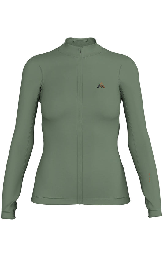 7mesh - Ashlu Merino Jersey LS - Fern - Women's Sweater