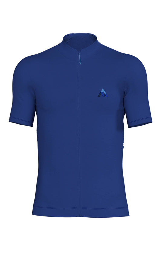 7mesh - Ashlu Merino Jersey SS - Bottle Blue - Men's Jersey