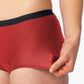 7mesh - Foundation Boxer Brief - Red - women's cycling shorts