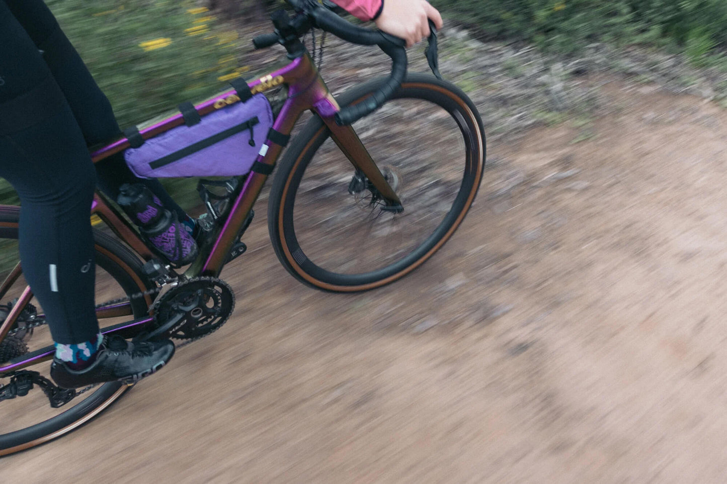 Frame bag - Mini Frame Pack - Lilac
