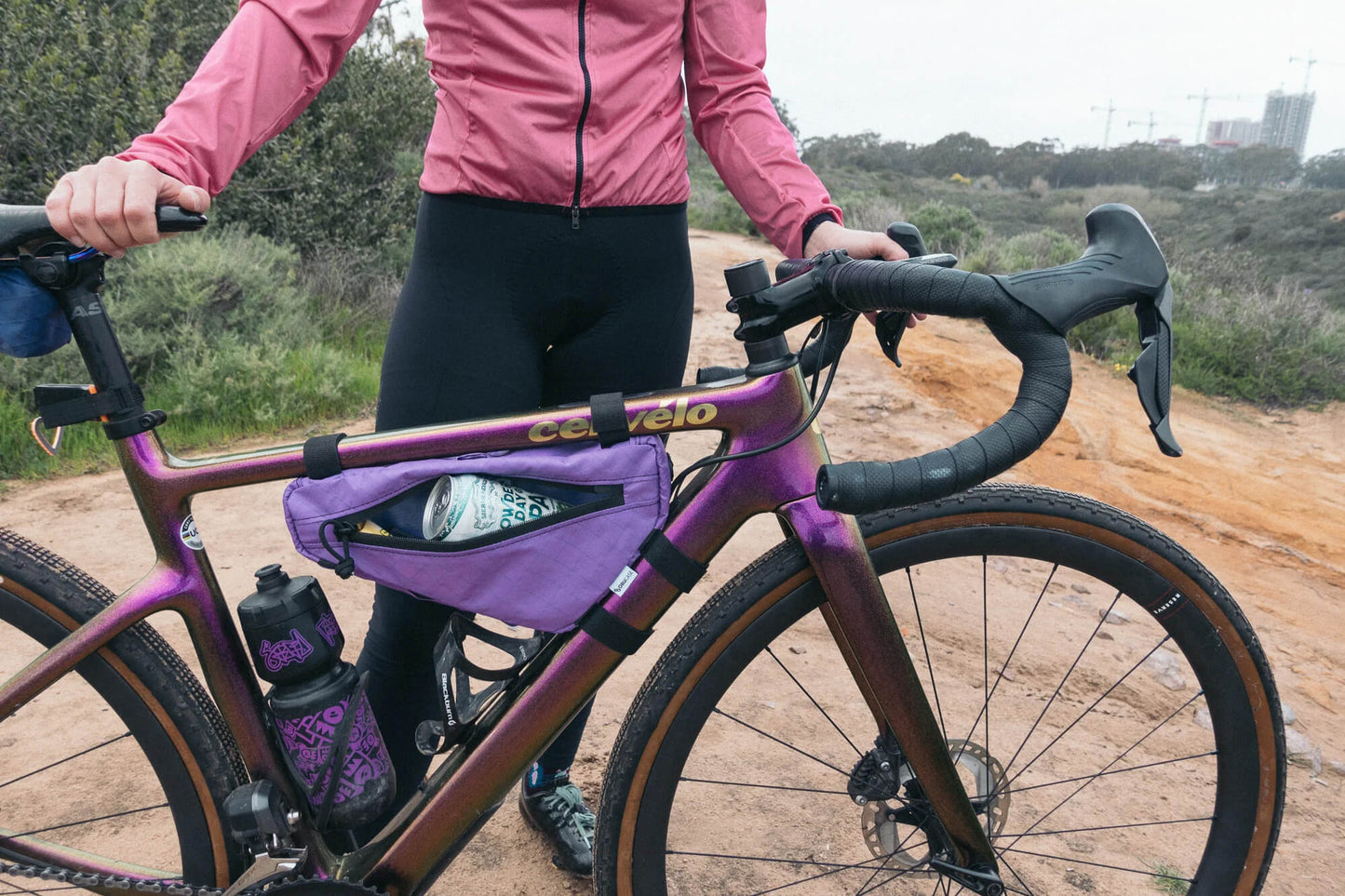 Frame bag - Mini Frame Pack - Lilac