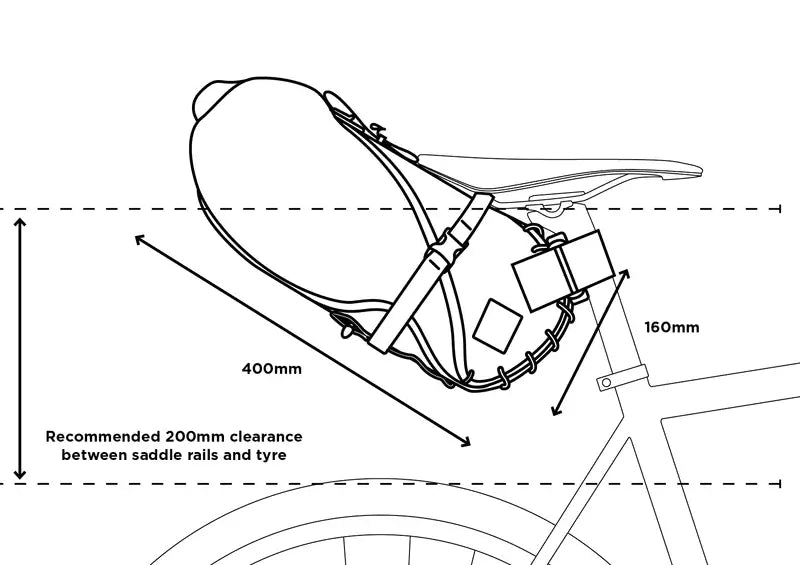 Saddlebag with Dry Bag – 8L